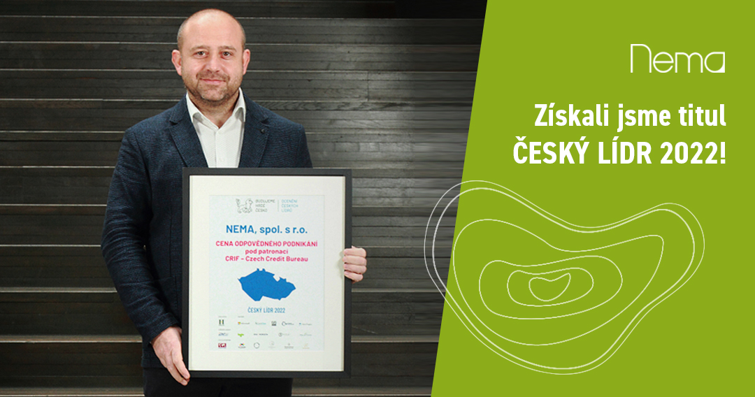 Budujeme Hrdé Česko! V Nemě jsme získali Ocenění českých lídrů!