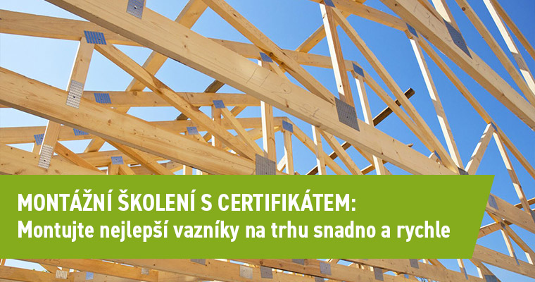 Montážní školení s certifikátem