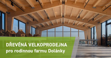 Nádherná dřevěná velkoprodejna pro rodinnou farmu.