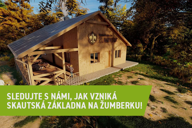  Sledujte s námi, jak vzniká Skautská základna na Žumberku!