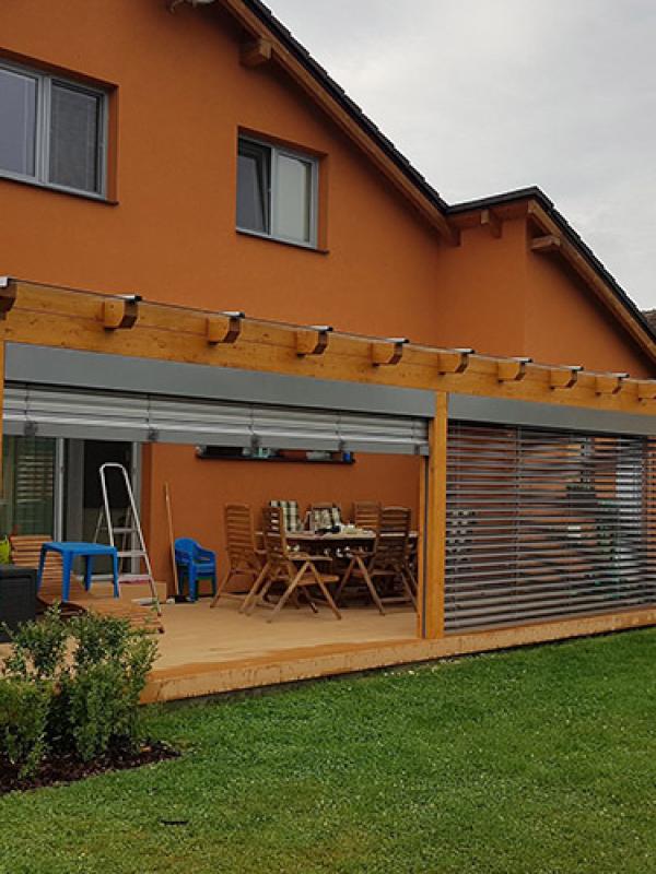 Řípec - pergola
